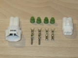 Stecker 2,3 mm wasserabweisend 2-polig
