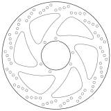 Brake Disk Supermoto 320 mm - without approval