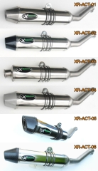 Complete - INOX - Round Muffler With EG Approval