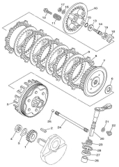 Pressure Plate Clutch 5/6 Disk